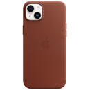 Husa Apple iPhone 14 Plus Leather Case MagSafe - Umber