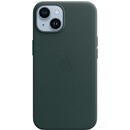 Husa Apple Case iPhone 14 leather MagSafe - Forest Green