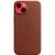 Husa Apple iPhone 14 Leather Case MagSafe - Umber
