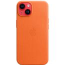 Husa Apple iPhone 14 Leather Case MagSafe - Orange