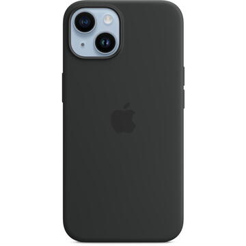 Husa Apple iPhone 14 Silicone MagSafe - Midnight