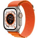 Smartwatch Apple Watch Ultra GPS + Cellular 49mm Titanium Case with Alpine Loop M - Orange
