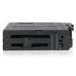 Icy Dock Tough Armor MB604SPO-B, exchangeable frame (black, backplane module for 1x 5.25 "bay)