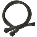 Nanoxia 3-Pin Molex Y-cable 60cm black