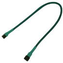 Nanoxia 3-Pin Molex extension cable 30cm green
