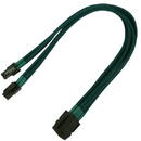 Nanoxia 8-Pin EPS extension cable 30cm green