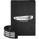 CableMod PRO ModMesh RT Series Cable Kit, Cable Management (black / white, 13 pieces)