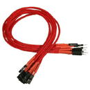 Nanoxia extension cable for power / reset 30 cm red