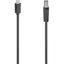 Hama USB-C Cable, USB-C Plug – Micro-USB Plug, USB 2.0, 480 Mbit/s, 0.75 m