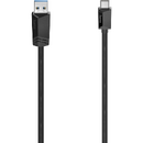 Hama USB-C Cable, USB-A Plug – USB-C Plug, USB 3.2 Gen 2, 10 Gbit/s, 1.00 m