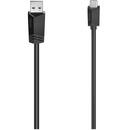 Hama USB-C Cable, USB-A Plug – USB-C Plug, USB 2.0, 480 Mbit/s, 1.50 m
