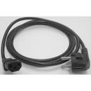 Goobay - 3 pin power cable for laptops - Angle - 1.8 m