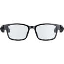 Razer Anzu Smart Glasses - Rectangle Design - Size L - Blue Light and Sunglass Lens Bundle
