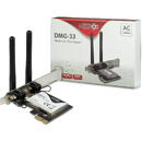Inter-Tech DMG-33 Wi-Fi 5 PCIe Ad.-1300M - 88888153