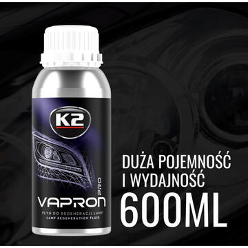 K2 Vapron 600ml - refill headlight regenaration fluid kettle