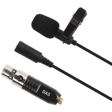 Microfon lavaliera Deity W.LAV DA5 hands free Clip-on cu iesire Microdot si adaptor TA5F