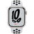 Smartwatch Apple Watch S7 Alu Nike Cell 41mm starlight sports bracelet platinum / black
