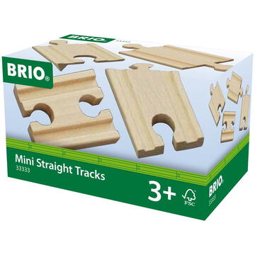 BRIO Mini straight tracks (33333)
