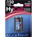 HyCell 9V block type 150, battery (1 piece, 9V)