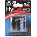 HyCell Battery Baby C Type 3000 mAh 1.2V 2er - nickel