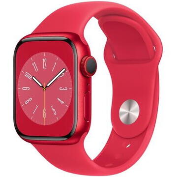 Smartwatch Apple Watch 8 Cell 41mm Alu (PRODUCT)RED/RED Sport Band