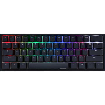 Tastatura DUCKY One 2 Mini RGB, Cherry Silent Red RGB