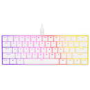 Tastatura Corsair K65 RGB MINI, Alb