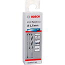 Bosch Set 10 burghie metal HSS PointTeQ, 1.5x18mm