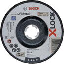 Bosch Disc X-LOCK Expert for Metal 125x6x22.23 pentru slefuire ingropata A 30 T BF