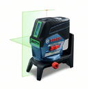 Bosch GCL 2-50 CG + RM 2 + BM 3 (solo) Nivela laser verde cu linii (20 m) cu Bluetooth + Suport professional + Clema pentru tavan + L-Boxx