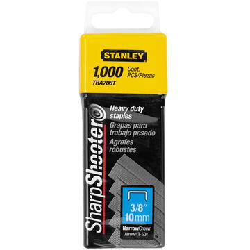 Stanley Pachet 1000 capse tapiterie TIPG 10.6x1.25x10mm