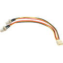 STARTECH 6in TX3 Fan Power Splitter Cable - Fan power splitter - 3 pin internal power (F) to 3 pin internal power (M) - 5.9 in