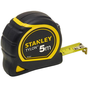 Stanley ruleta Tylon cu protectie de cauciuc, sistem metric si imperial, 5 m