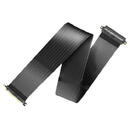 Akasa Riser Black XL, cablu premium PCIe 3.0 x 16, 100 cm - negru