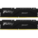 Memorie Kingston Fury Beast Black 32GB, DDR5-6000MHz, CL40, Dual Channel