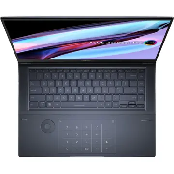 Notebook Asus Zenbook Pro 16X UX7602ZM-ME045X 16" Touch screen 4K OLED I9-12900H 32GB 2TB GeForce RTX 3060 6GB Windows 11 Pro Tech Black