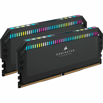 Memorie Corsair DOMINATOR PLATINUM RGB 32GB, DDR5-6000MHz, CL36 , Dual Channel