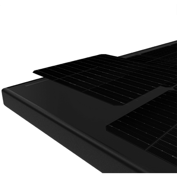 Panouri solare DAH Solar DHT-M60X10/FS-460W, Monocristalin, Full screen, black frame (Palet 33 buc.)