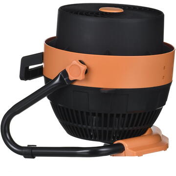 NEO TOOLS 90-071 2in1 electric space heater + Heat Fan 2400 W Black, Orange