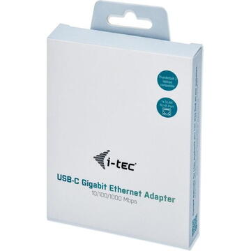 I-TEC USB C Metal Gigabit Ethernet adapter