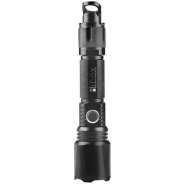 Libox Latarka akumulatorowa wielofunkcyjna LB0109 NEW Black Hand flashlight LED