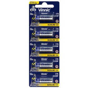 Vinnic Battery to car remote 27A 5 pcs.