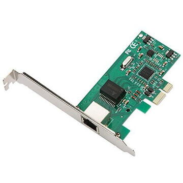 Placa de retea i-tec PCIe Gigabit Et. 1000/100 / 10Mbps, LAN Adapter