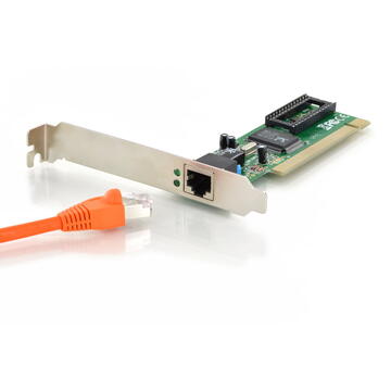 Placa de retea Digitus Fast Ethernet PCI network card