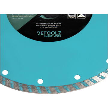 Detoolz Disc diamantat turbo 230x25.4x7mm