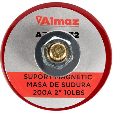 Accesoriu sudura Almaz Suport magnetic masa de sudura 200A 2" 10lbs