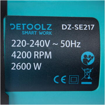 Detoolz Circular debitat metal 2600W 4200rpm
