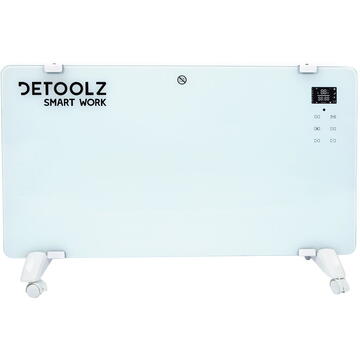 Detoolz Convector electric 1000W/2000W, alb