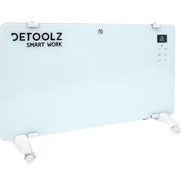 Detoolz Convector electric 1000W/2000W, alb