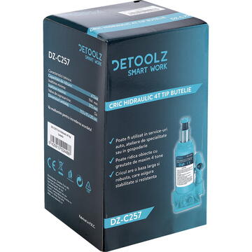 Detoolz Cric hidraulic 4T tip butelie